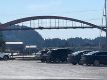 This is the bridge we crossed coming into town from the West.