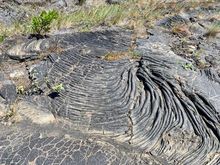 Some interesting lava formations though 