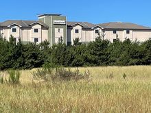 Staying at the Worldmark on the beach. Well nothing is on the beach there are some grasslands and then a berm and then the beach.