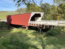 Cedar Bridge. They had just remodeled it. I could smell the fresh tar on the roof.