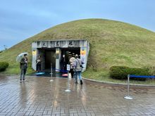 The one tomb open to visitors 