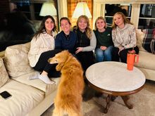 Old friends and Lily. 