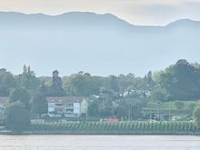 Mont Blanc in background 