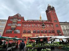 Basel Town Hall - beautiful!