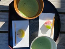 Matcha and sweets 