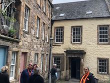 A close where people still live