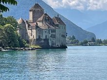 Visited Chillon Castle last time, so just walked back from here 