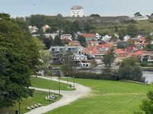 Kristiansten Fortress on the hill