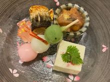 First dish on rhe menu