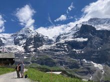Gives you perspective of how massive the mountains are