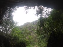 Cave on Tam Coc River