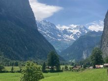 Beautiful view of the valley 