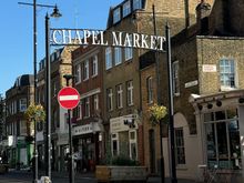 Then, through the Chapel Market in Angel