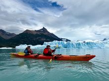 Kayaking at Perito Moreno Glacier