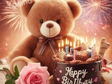 joethebear  enjoy the Birthday Cake. Have a Lovely Day.