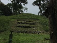 An ancient Lenca mound.