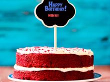 Sorry I did not have time to full ice this ice but  it does taste delicious anyway.
 ;)
Note  I did not put on any Candles :S-