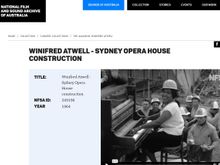 1964 Piano performance for construction workers at the Sydney Opera house....