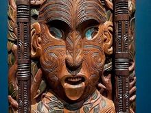 Part of the meeting house exhibit