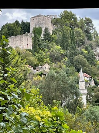 Shot of the old castle