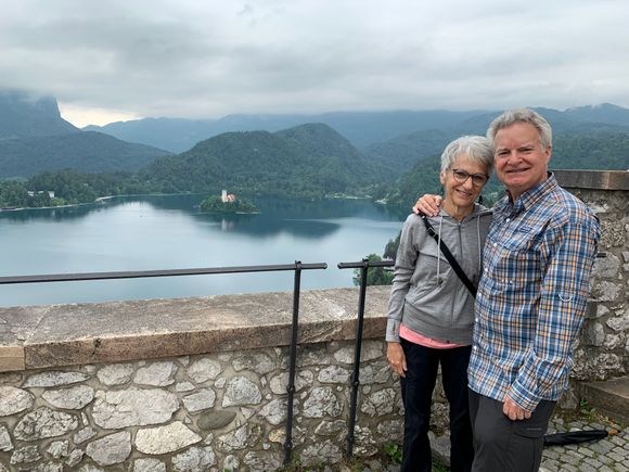 Pretty views of the lake from the castle

