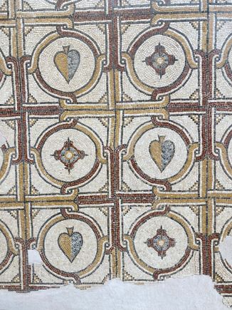 Mosaics in the church