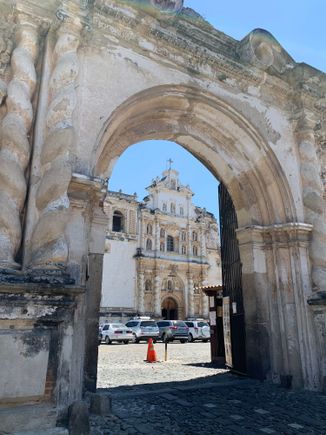 Ruins of Church of San Francisco.  Antigua.