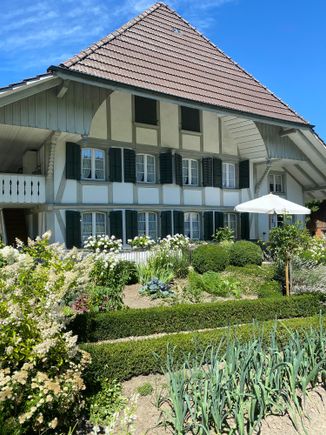 A typical house along the route
