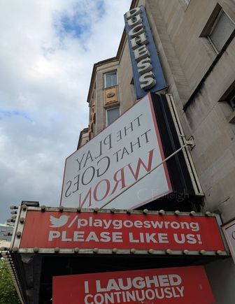 Duchess Theater for our play tonight