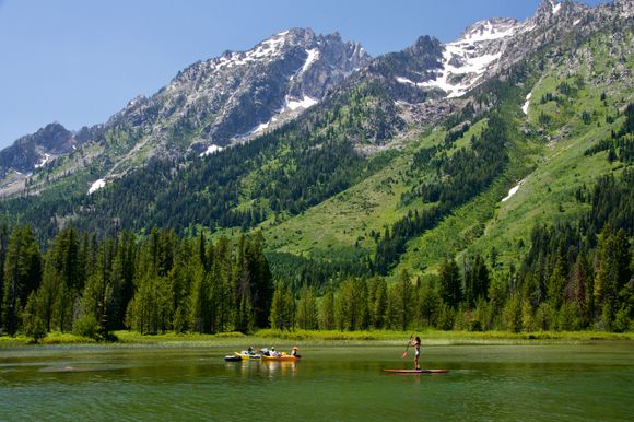 Leigh Lake Trail 