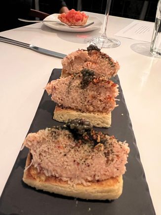 Crab and caviar