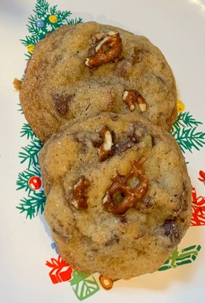 Pretzel pecan chocolate chips 
