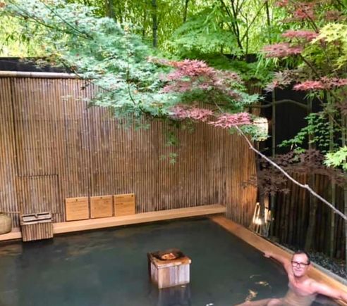 Private Onsen in our room