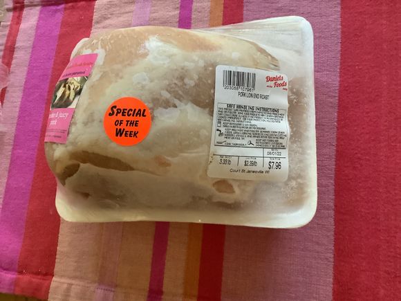 Bought on impulse; taking up freezer space.