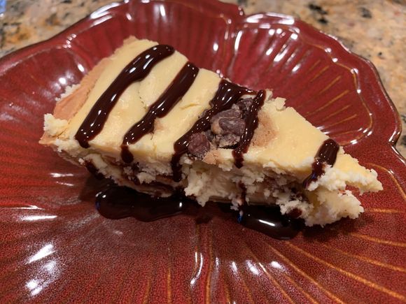 I added the chocolate sauce because everything goes better with chocolate. And it was as good as I remembered. kureiff, Joyce made this with 2 cups of low-fat sour cream. Just so you didn’t think she had gone off the rails, lol. 