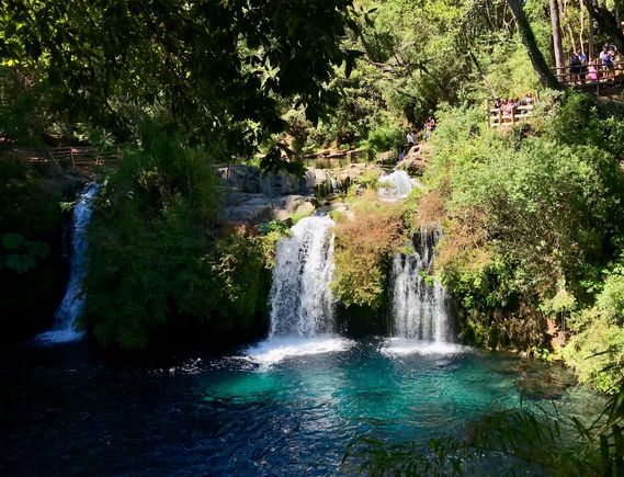Ojos del Carbugua waterfalls