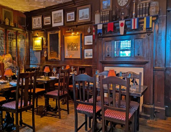 Inside the Ship Tavern