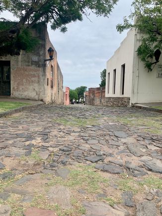 One of Colonia’s old streets 