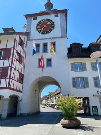 I began the two-day tour in Willisau. 