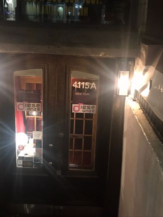 Fantastic jazz bar. 