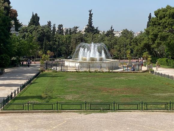 Lovely park in Athens