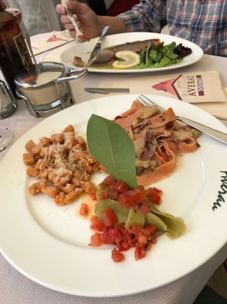 Rifugio lunch very good!