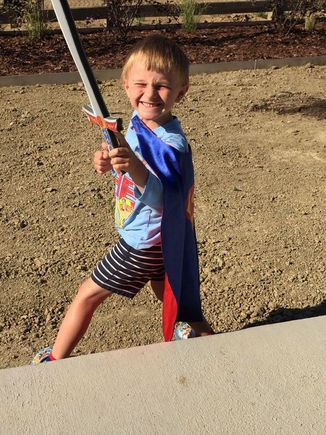 Ii am not without protectors. The cat and the grandson ( that’s my Liam). 