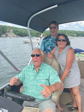 My uncle and one of my brothers 