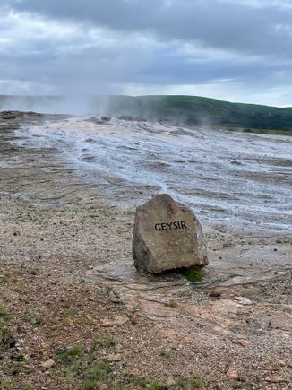 
Percy will explain about Mr. Geysir. 