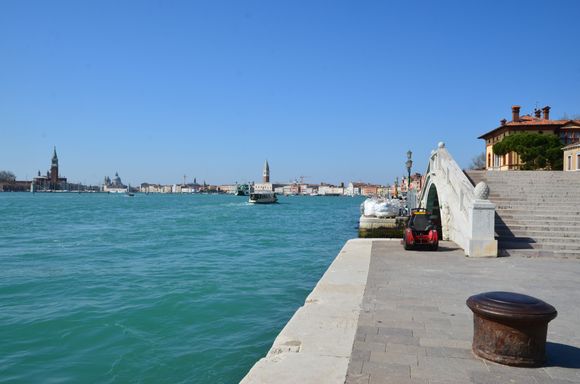 Looking back to San Marco from Giardini station
