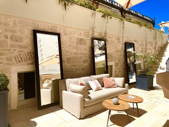 Relaxation at the hotel.