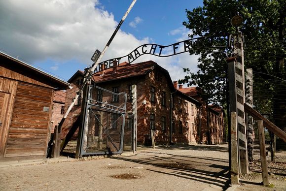 Front gate Auschwitz 1; rest of these are from there.