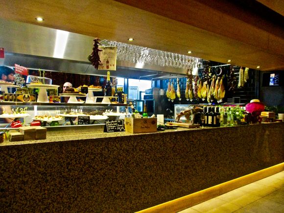 Pintxos bar at La Boca