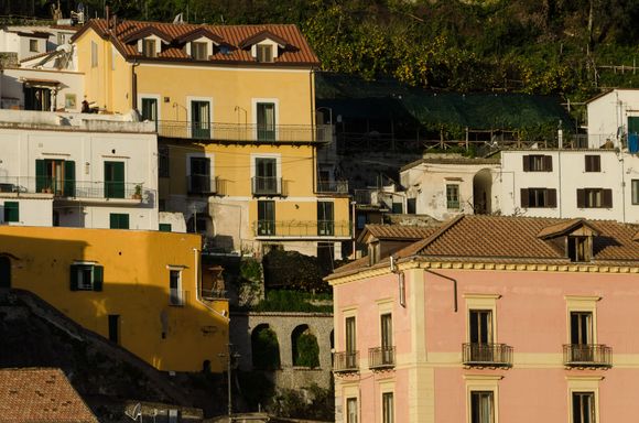 Few realize that Minori is a GREAT place to eat. It has a trio of excellent delis (for outstanding sandwiches), a dedicated pasta producer plus the well-known Sal de Riso. The latter is not just a pastry place--it is also a full-on restaurant with a good range of offerings. See also its gelato corner for vitamin 'G'.